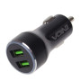 Автомобільний зарядний пристрій VOIN 36W, 2USB QC3.0, 12/24V (3.6-6.5V/3A; 6.5-9V/2A; 9V-12V/1.5)
