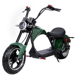 Електроскутер Chopper 3000W, 60V20Ah, Green (НЕ ПРАЦЮЄ МОТОР-КОЛЕСО)