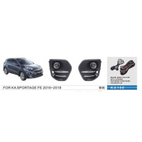 Фари дод. модель KIA Sportage/KX5/2016-18/KA-166/HB(9006)-12V55W/ел.проводка
