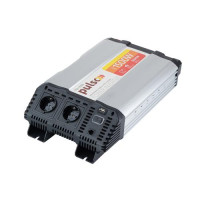 Перетворювач напруги PULSO/ISU-1500/12V-220V/1500W/LCD/USB-5VDC2.0A/син.хвиля/клеми