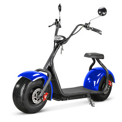 Електроскутер Citycoco 1500W, 60V12Ah, Blue