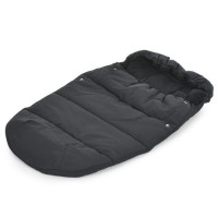 Конверт у візок  ME 1131 Footmuff Plus Black (1шт) дитячий, 100х53см, застібки-блискавки, отвіри для ременів, водонепроникний поліестер/фліс, наповнювач-пол