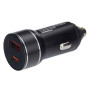 Автомобільний зарядний пристрій VOIN 30W, 1USB 10W + 1PD 27W, 12/24V