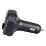 Модулятор FM, VOIN W-3386, 12-24V 2 USB 4.8A, 1 Type C, BT5.0, Hands free, вольтметр