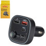 Модулятор FM, VOIN W-3304, 12-24V 2 USB QC3.0, 1 Type C, BT5.0, Hands free
