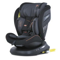 Автокрісло ME 1117 I-CON Melange Midnight Gray (1шт) дитяче, фаза 1,2 (ріст дит.40-150см),  i-size, поворот 360?,сірий