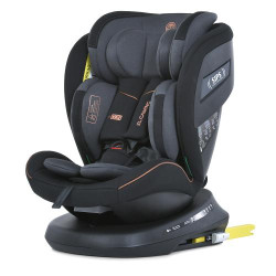 Автокрісло ME 1117 I-CON Melange Midnight Gray (1шт) дитяче, фаза 1,2 (ріст дит.40-150см), i-size, поворот 360?,сірий Автокрісло ME 1117 I-CON Melange Midnight Gray (1шт) дитяче, фаза 1,2 (ріст дит.40-150см), i-size, поворот 360?,сірий
