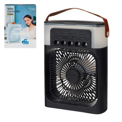 Вентилятор кондиціонер маленький настільний USB зволожувач spray fan XL-1290