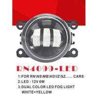 Фари дод. модель Renault/HD/NS/MB/SZ Cars/RN4099-LED/12V6W/3000K&6000K/ел.проводка