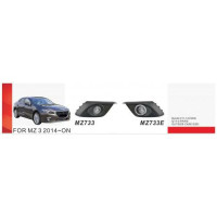 Фари дод. модель Mazda 3 2014-16/MZ-733E/H11-12V55W/ел.проводка