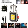 Ліхтар MULTIFUNCTIONAL 5138/KL-535-COB ULTRA(white+yellow+red), multitool, Li-Ion акумулятор, магніт, карабін, викрутка, ЗУ Type-C