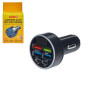 Автомобільний зарядний пристрій VOIN 36W, 4USB QC3.0 18W + 2PD 18W, 12/24V