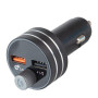 Модулятор FM, VOIN W-3301, 12-24V 2 USB 3,1A, Bluetooth 5.0, Hands-free, ambient light