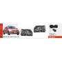 Фари дод. модель VW Polo 6 2017-21/VW-0810/H8-12V35W+LED-6W/6W/FOG+DRL+TURN/eл.проводка