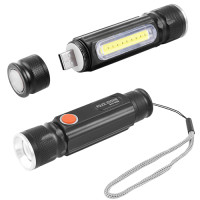 Ліхтар Police BL-516/616-T6-COB, Li-Ion акумулятор, магніт, zoom, ЗУ USB