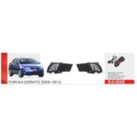 Фари дод. модель KIA Cerato/2009-12/KA-386B/881-12V27W/ел.проводка