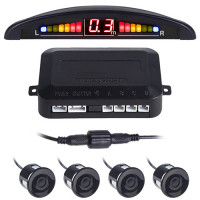 Паркувальна система Pulso LP-10140/LED/4 датчики D=22мм/конектор/black