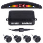 Паркувальна система Pulso LP-10140/LED/4 датчики D=22мм/конектор/black