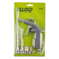 Alloid. Пiстолет продувочный. 2 сменные насадки.