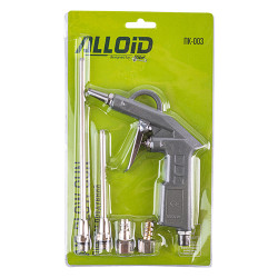 Alloid. Пiстолет продувочный. 2 сменные насадки.