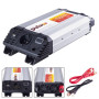 Перетворювач напруги PULSO/IMU-1524/24V-220V/1500W/USB-5VDC2.0A/мод.хвиля/клеми