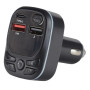 Модулятор FM, VOIN W-3310, 12-24V 2 USB 3.4A, PD 20W, BT5.0, Hands free, ambient light