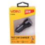 Автомобільний зарядний пристрій VOIN 36W, 2USB QC3.0, 12/24V (3.6-6.5V/3A; 6.5-9V/2A; 9V-12V/1.5)