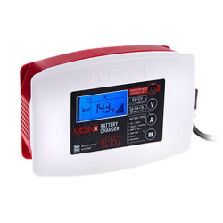 Зарядний пристрій VOIN VL-157 6&12V/3-5-7A/3-120AHR/LCD/Iмпульсний