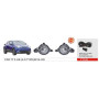 Фари дод. модель Toyota C-HR 2018-19/TY106/U.S TYPE/H11-12V55W/eл.проводка