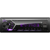 Автомагнітола Pulso-110111:RGB, USB, FM, RCA, LCD-дисплей, 4?50 Вт, керування через Bluetooth