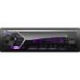 Автомагнітола Pulso-110111:RGB, USB, FM, RCA, LCD-дисплей, 4?50 Вт, керування через Bluetooth