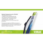 Щітка склоочищувача безкаркасна VIMAX 14