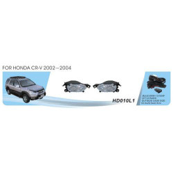 Фари дод. модель Honda CR-V/2002-04/HD-010L1/9006-12V55W/ел.проводка