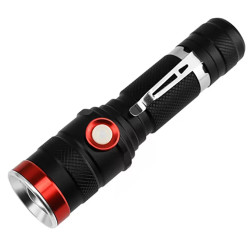 Ліхтар  Police BL-736-T6, 1х18650, затискач, zoom, ЗУ microUSB, Box