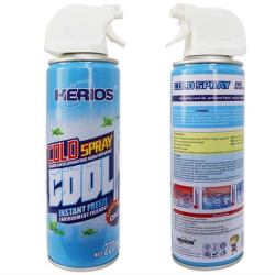 Охолоджуючий спрей для авто 220 мл Car cooling spray HERIOS HC-013