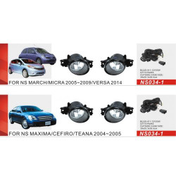 Фари дод. модель Nissan Cars/NS-034-1/H11-12V55W/ел.проводка