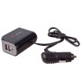 Подовжувач прикурювача VOIN 2 виходи +2USB 2100mA 12/24V SC-2069