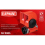 Сигнал повітряний CA-10424/Еlephant/24V/червоний