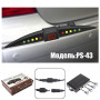 Парктронік TIGER PS-43/LED/4 датчики D=18мм/конектор/сiрий/сiрий