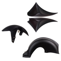 Комплект крил і накладок бака для електроскутера Chopper r804-m3 Black