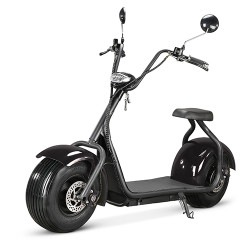 Електроскутер Citycoco 1500W, 60V12Ah, Black