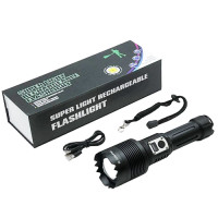 Ліхтар BL-G200-P360, power bank, 1х26650, zoom, ЗУ Type-C, Box