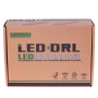 Фари дод./денного світла XS-006 DRL 16 6LED/4W/12V/пластик/190*26мм/ з поворотом 09480