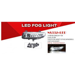 Фари дод. модель Nissan Cars 2017-/NS-332L/LED-12V9W700Lm/eл.проводка