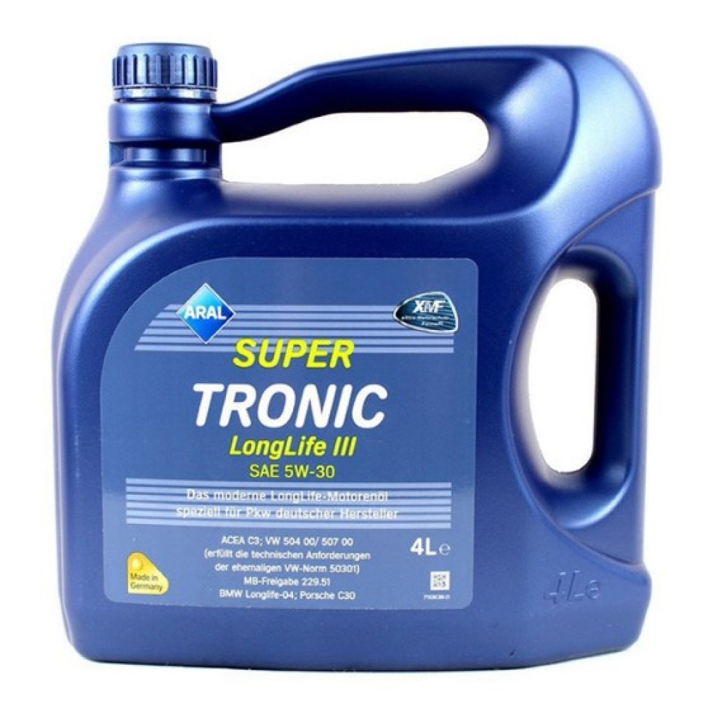 Моторное масло Aral SuperTronic Longlife III 5W-30, 4 л