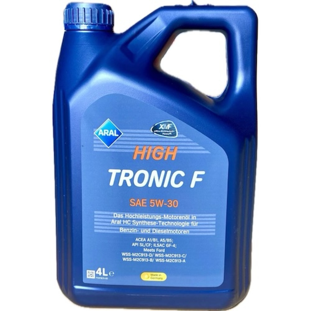 Моторное масло Aral HighTronic F 5W-30, 4 л
