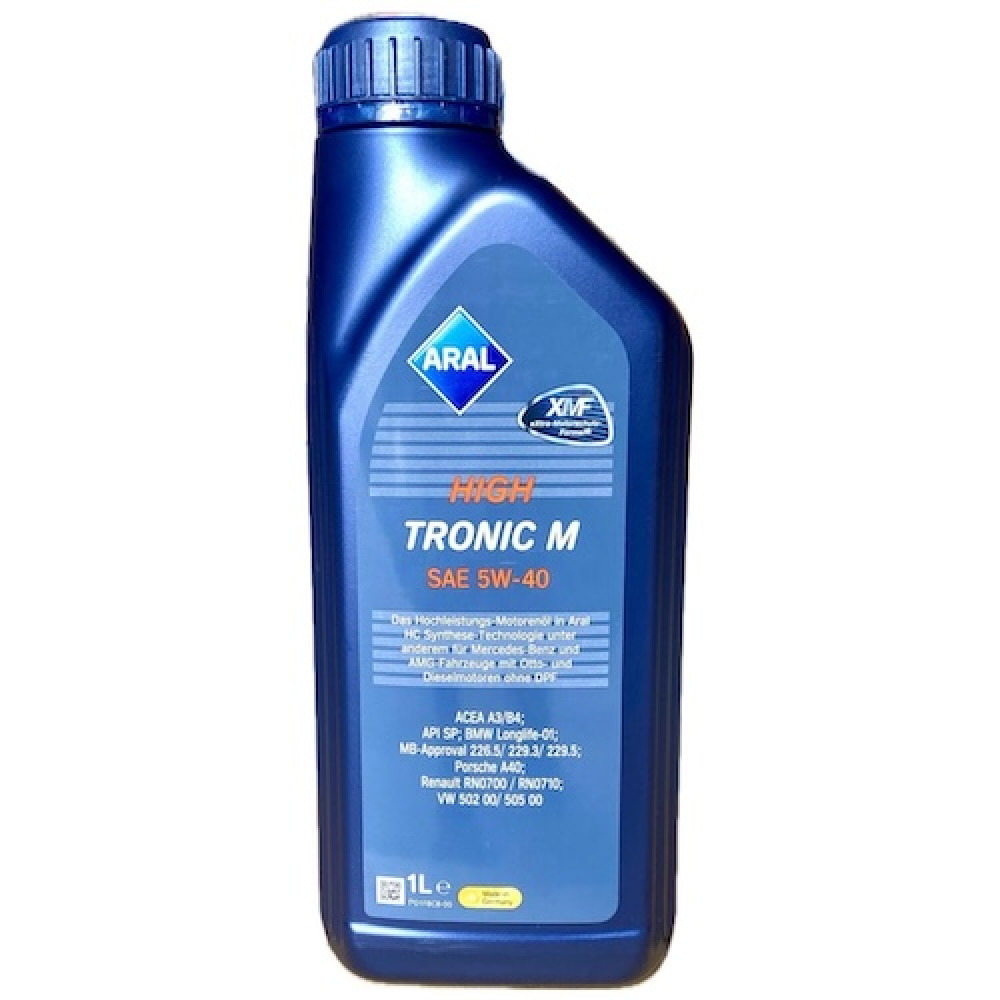 Моторное масло Aral HighTronic M 5W-40, 1 л