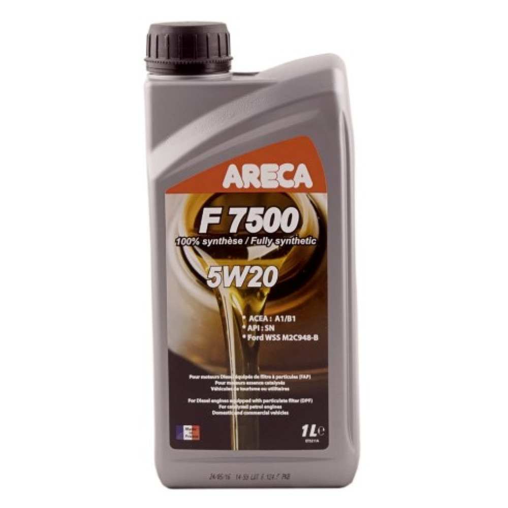 Моторное масло  Areca F7500 5W-20 EcoBoost 1л