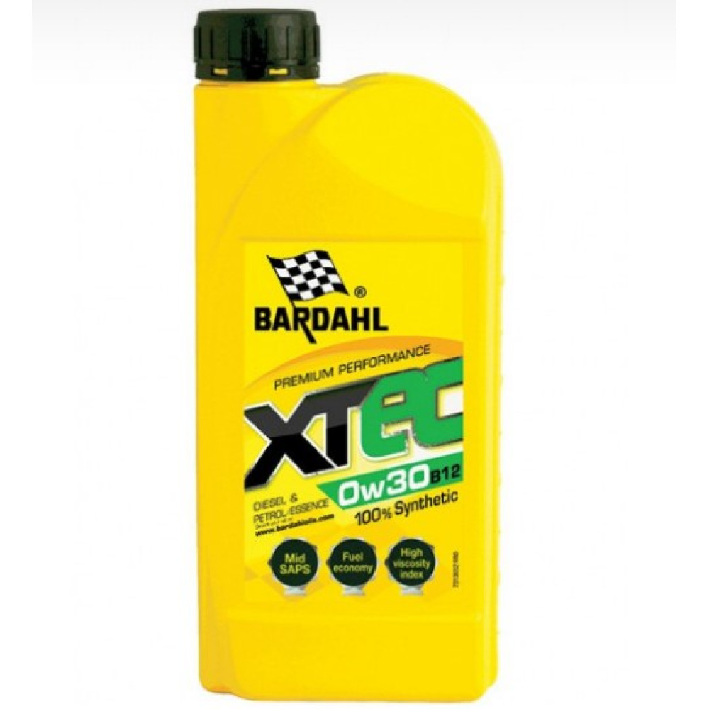 Моторное масло  BARDAHL XTEC 0W-30 B12 1л