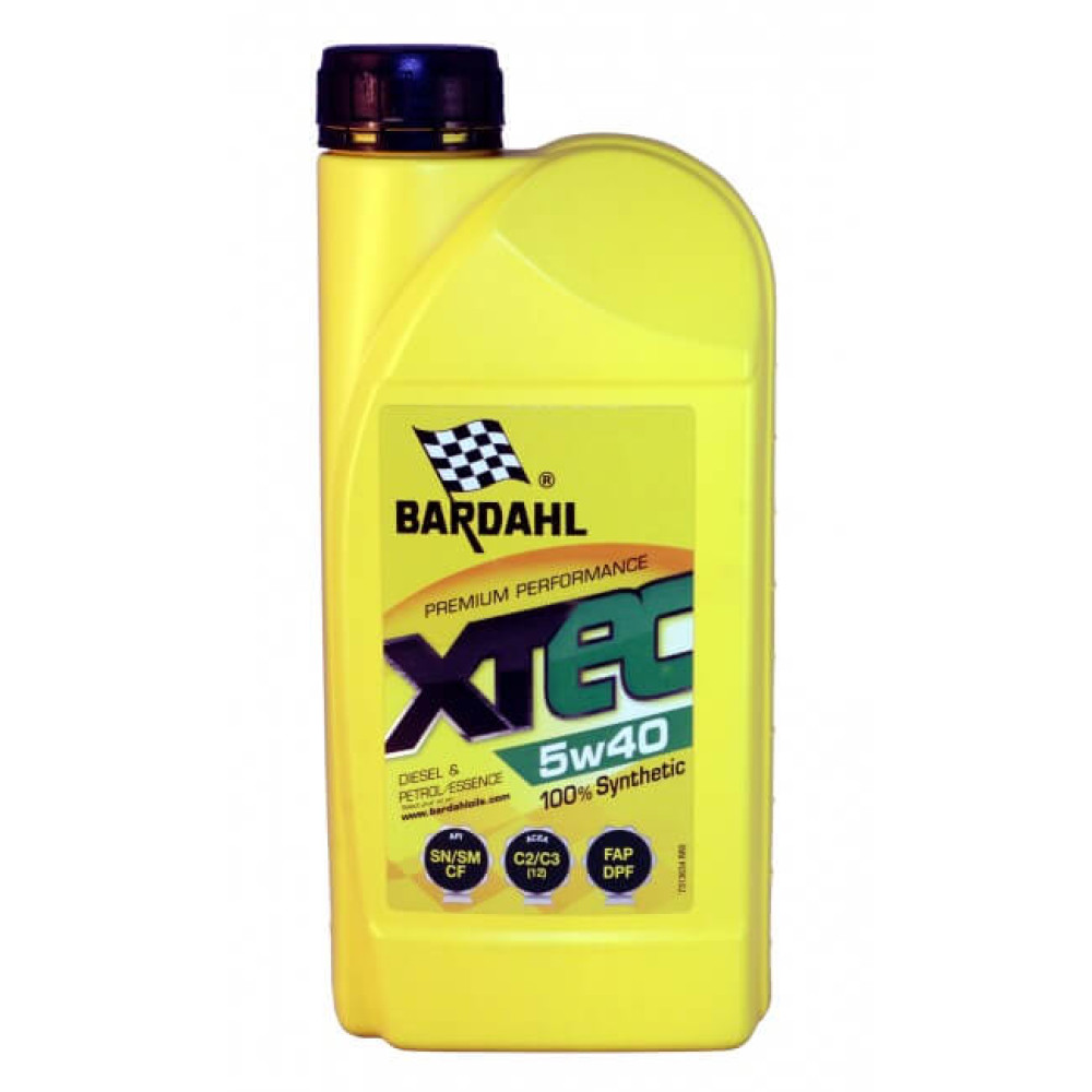 Моторное масло Bardahl XTEC 5W-40 (1л)